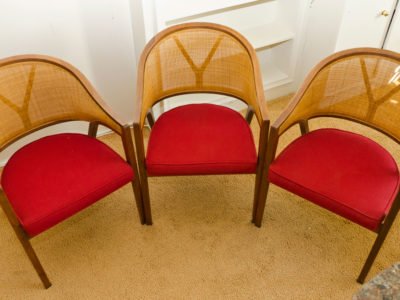Set of 3 Dunbar Y-Back Chairs
